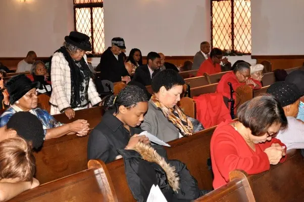Church Group Pray