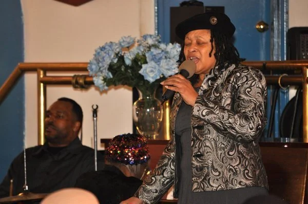 Church Singing Sister